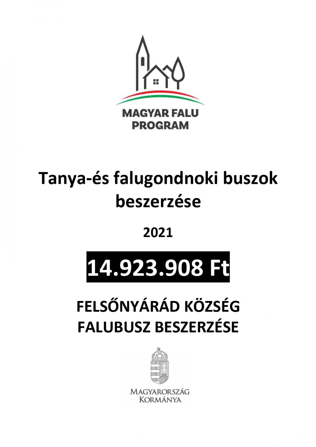 Magyar Falu Program keretében 